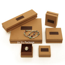 Custom Rigid Cover Bottom Paper Gift Jewellery Packaging Box